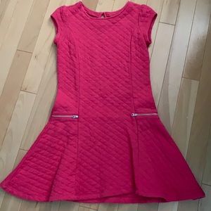💥2/$30 Gymboree Hot Pink Short Sleeve Dress - size 10